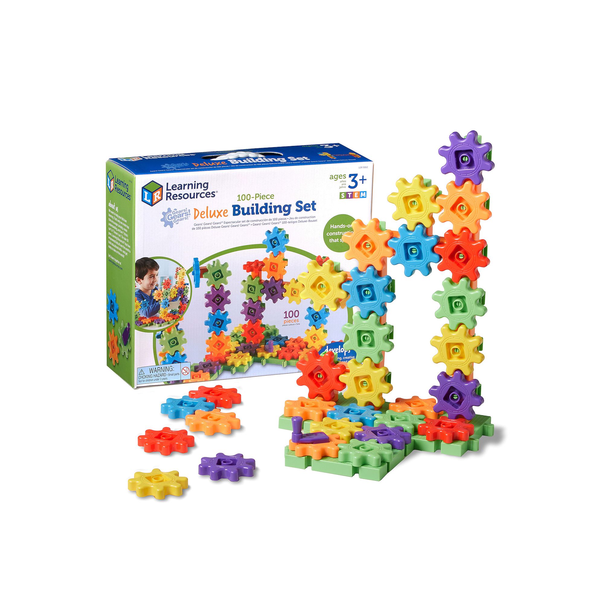 99539892 Learning Resources Gears! Gears! Gears! 100-Piece  sku 99539892
