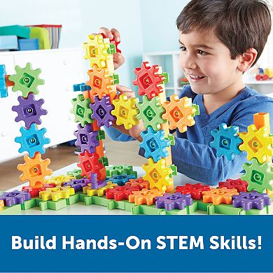 Learning Resources Gears! Gears! Gears! 100-pc. Deluxe Building Set