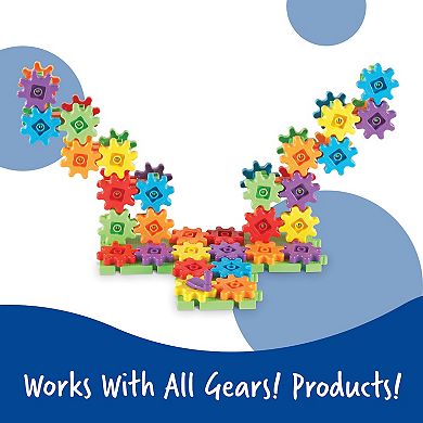 Learning Resources Gears! Gears! Gears! 100-pc. Deluxe Building Set