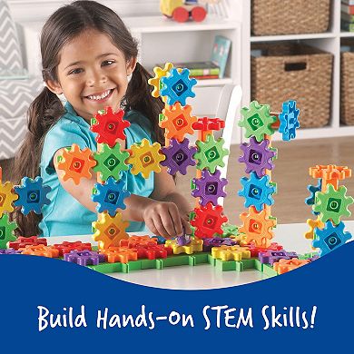 Learning Resources Gears! Gears! Gears! 100-pc. Deluxe Building Set