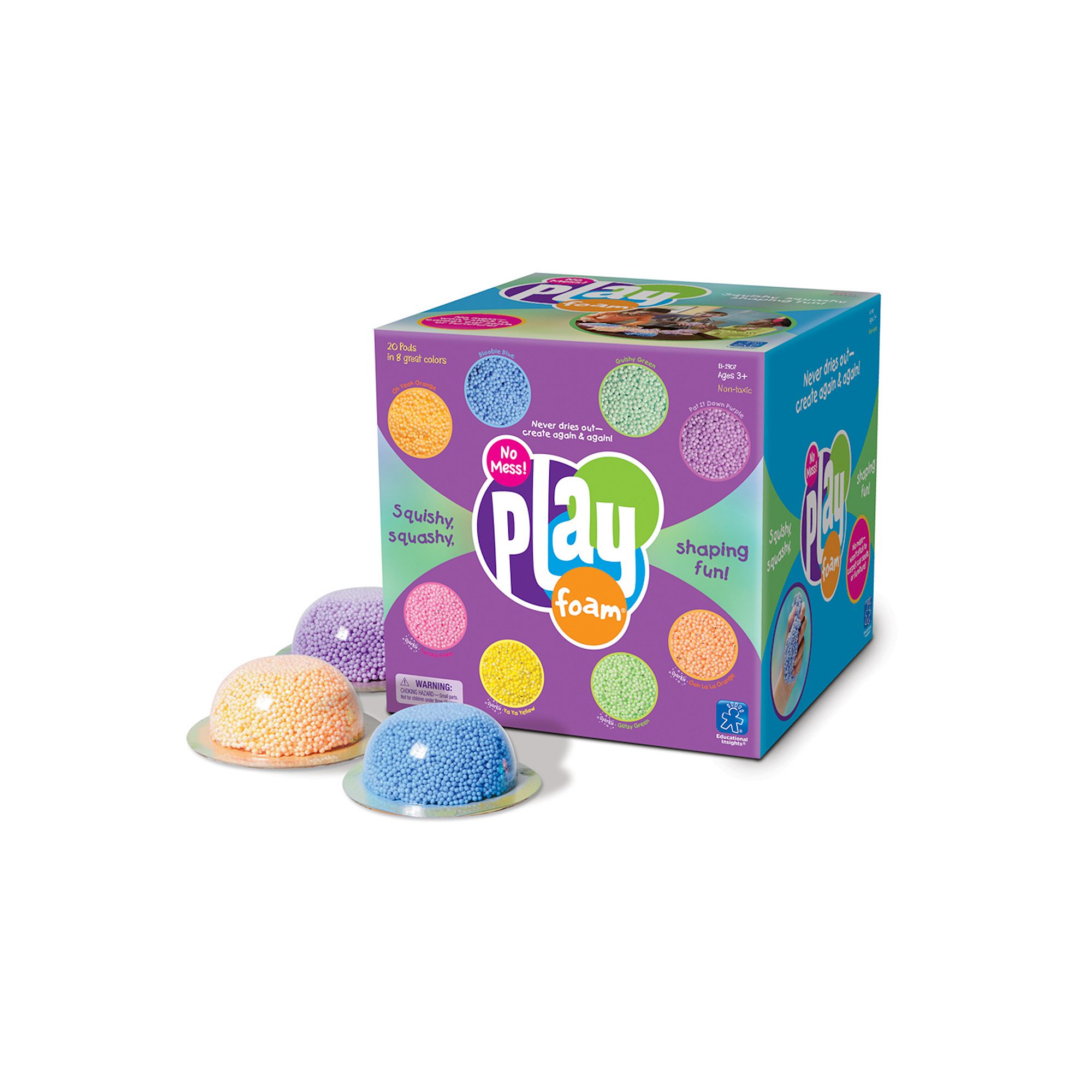 Educational Insights 20-pk. Playfoam, Multi