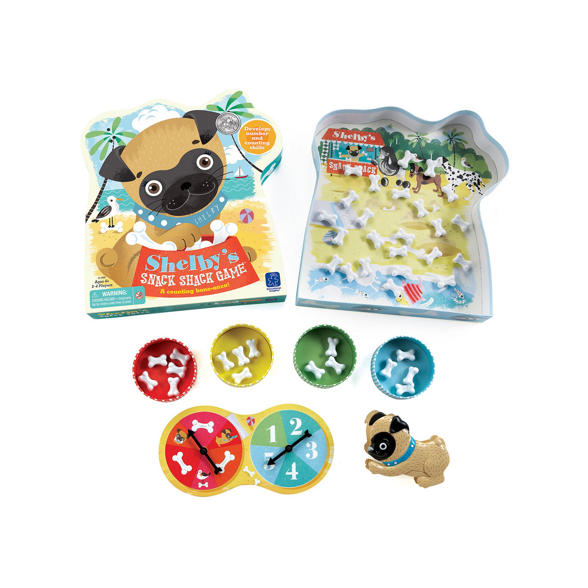Educational Insights Shelbys Snack Shack Game, Multi