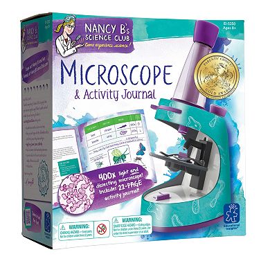 Educational Insights Nancy B's Microscope & Activity Journal Set