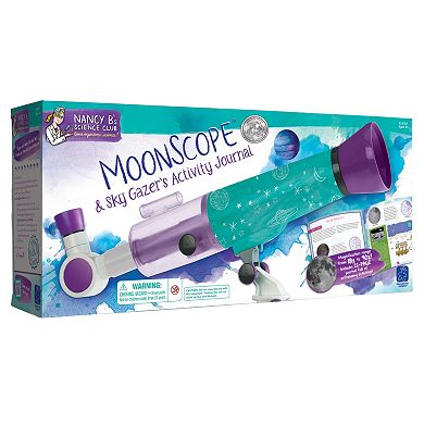 Educational Insights Nancy B's Moon Scope & Sky Gazer's Activity Journal Set