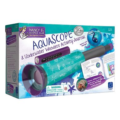 Educational Insights Nancy B's Aqua Scope & Underwater Wonders Activity Journal Set