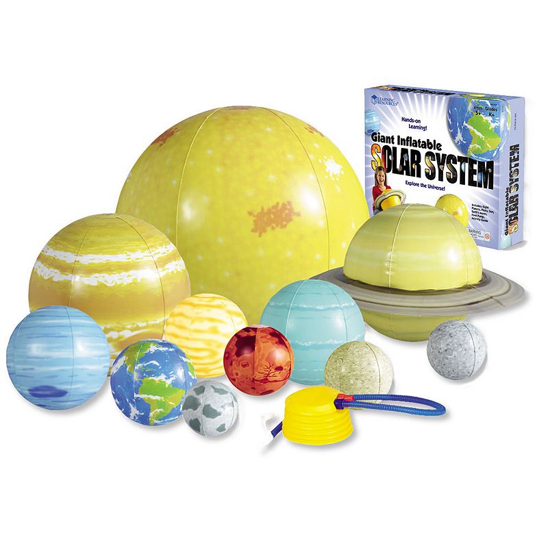 Learning Resources Inflatable Solar System Set, Multicolor
