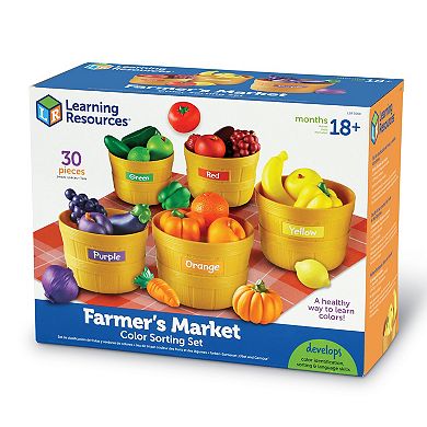 Learning Resources Farmer's Market Color Sorting Set