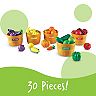 Set Ordinamento Colori Farmer'S Market - Cibo Giocattolo Educativo 31 Pezzi Per Bambini 18 Mesi+ LER3060