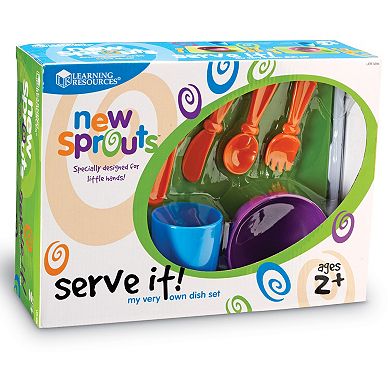 New Sprouts Serve It! My Very Own Dish Set by Learning Resources