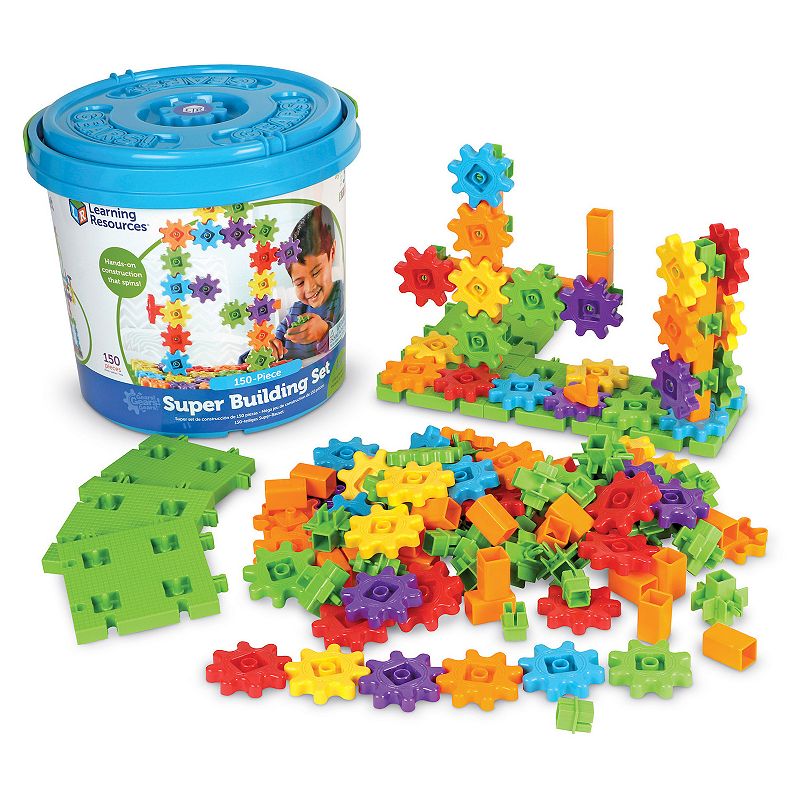 Learning Resources Gears! Gears! Gears! 150-pc. Super Building Set, Multico
