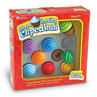 Learning Resources Smart Snacks Shape Sorting Cupcakes