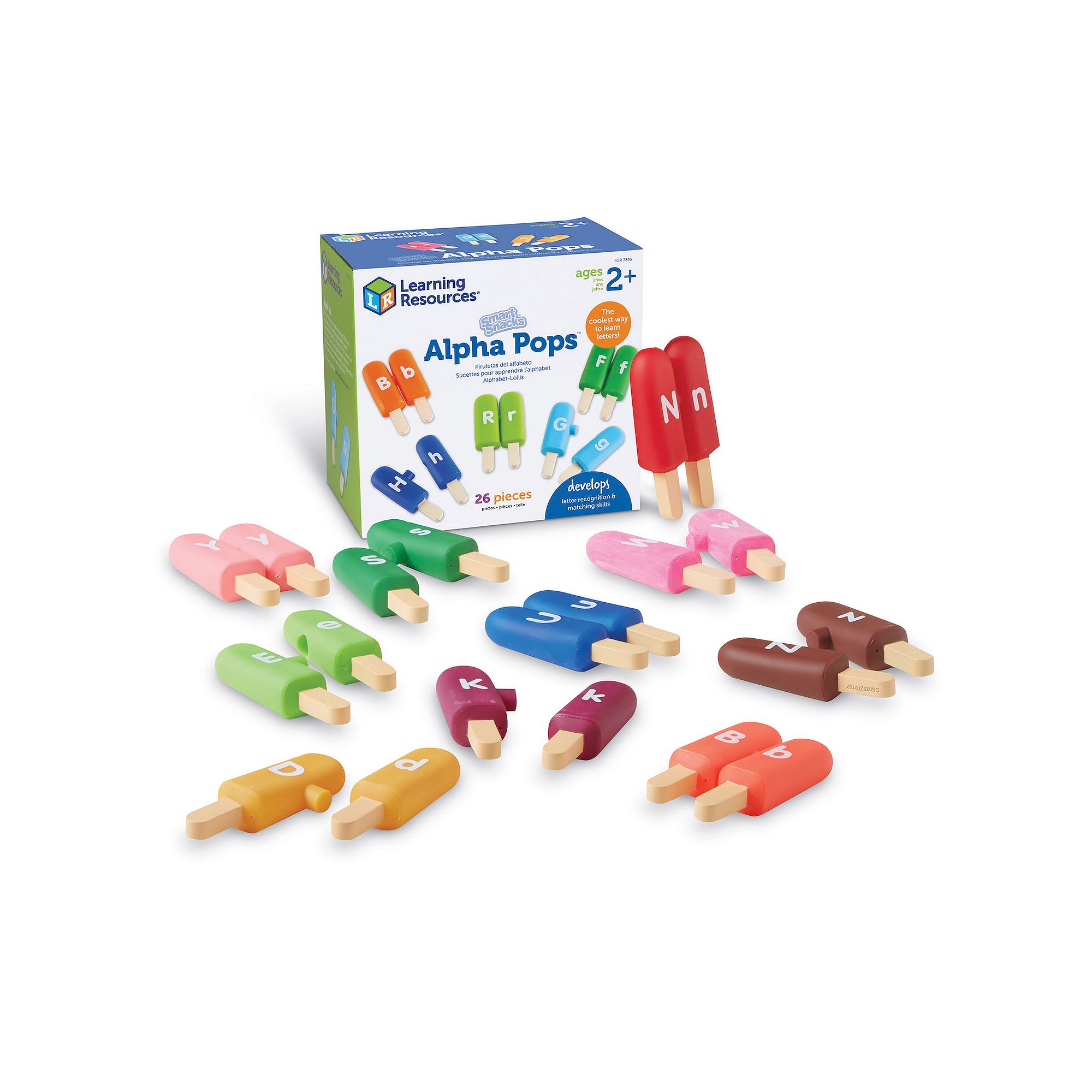 Learning Resources Smart Snacks Alpha Pops, Multi