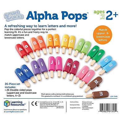 Learning Resources Smart Snacks Alpha Pops