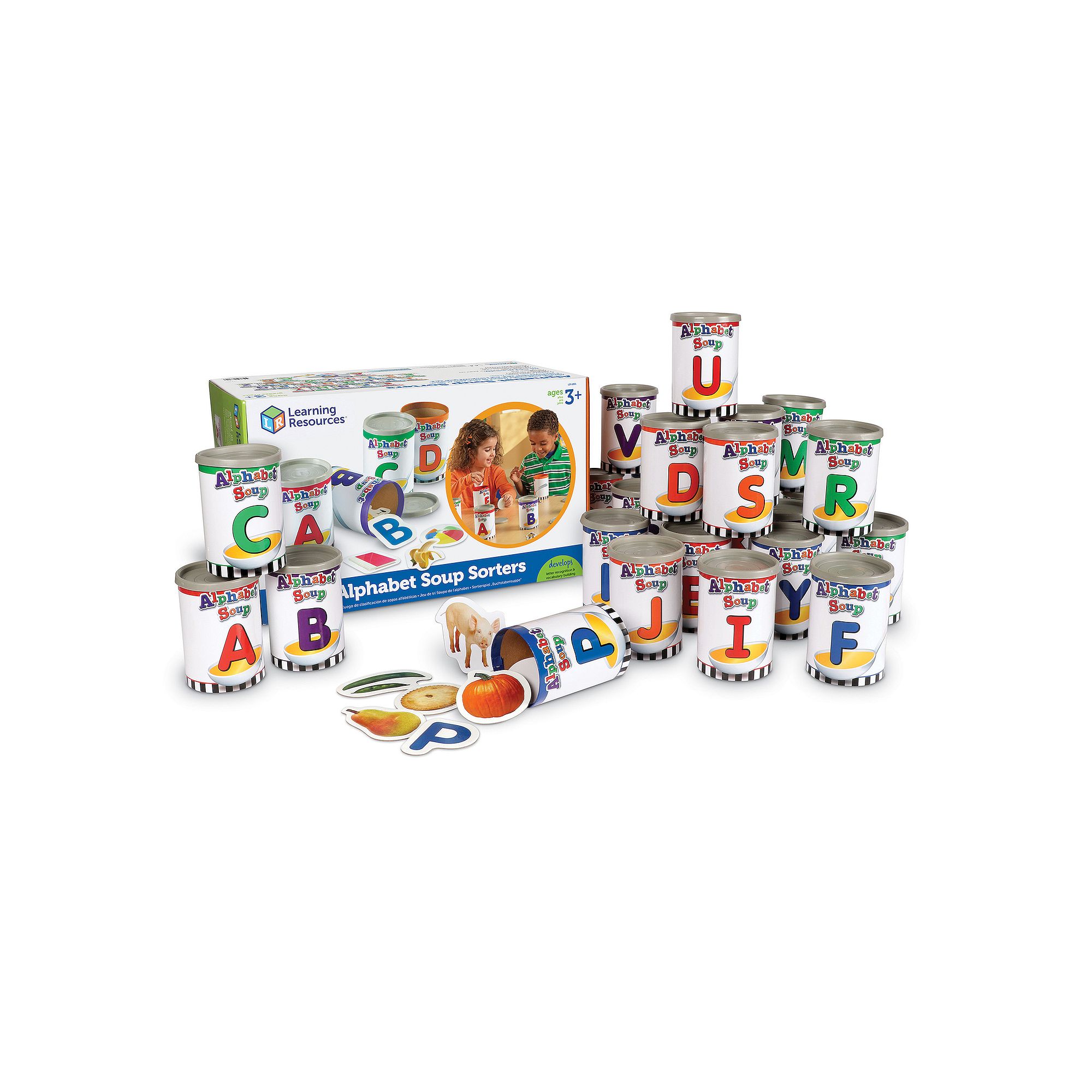 Alphabet Soup Sorter Set by Learning Resources, Multi