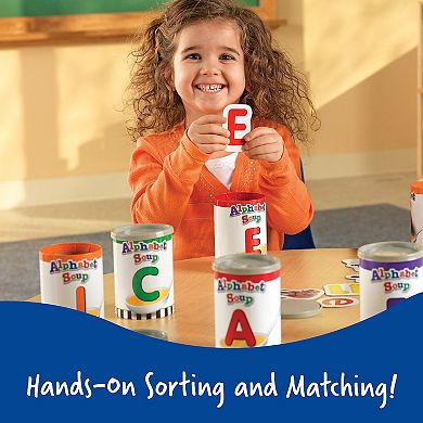 Alphabet Soup Sorter Set by Learning Resources