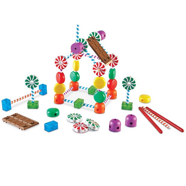 Candy construction store building set