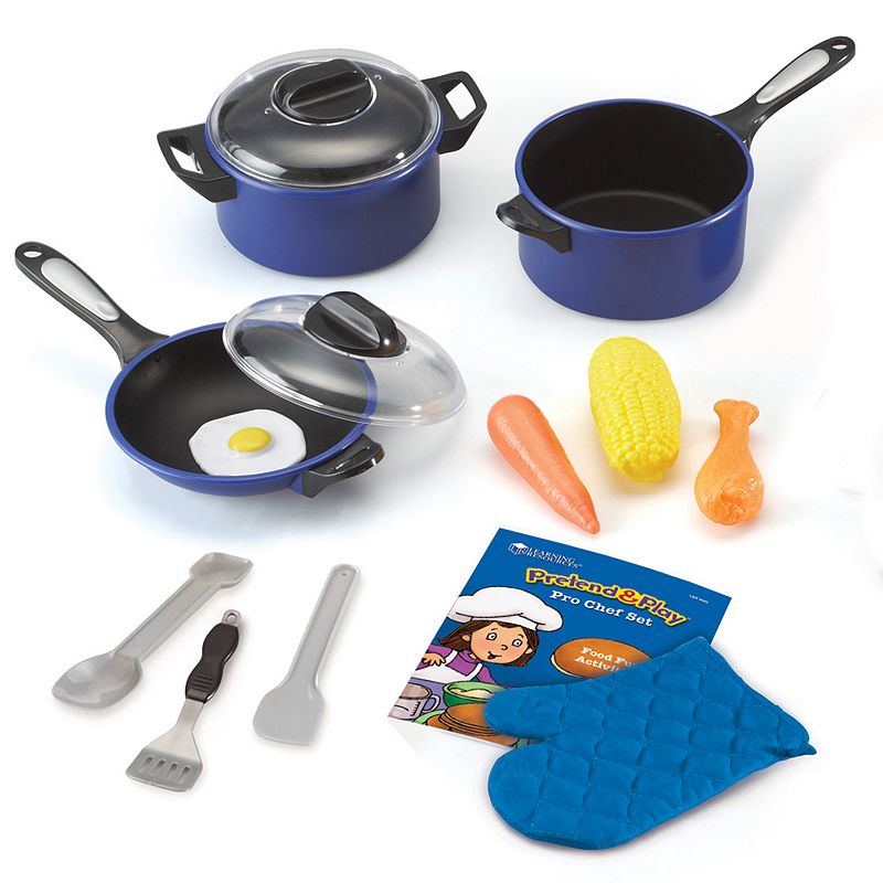 Learning Resources Play & Pretend Pro Chef Set, Multicolor