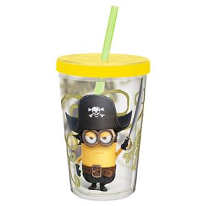 Zak Designs Minions 13-oz. Insulated Straw Tumbler