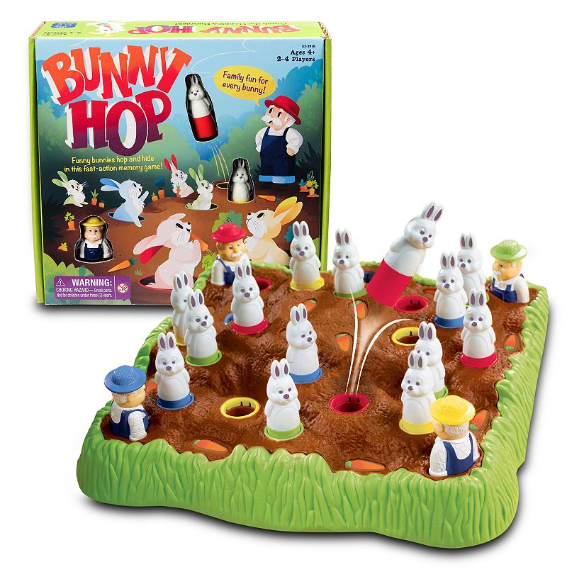 Educational Insights Bunny Hop Game, Multicolor