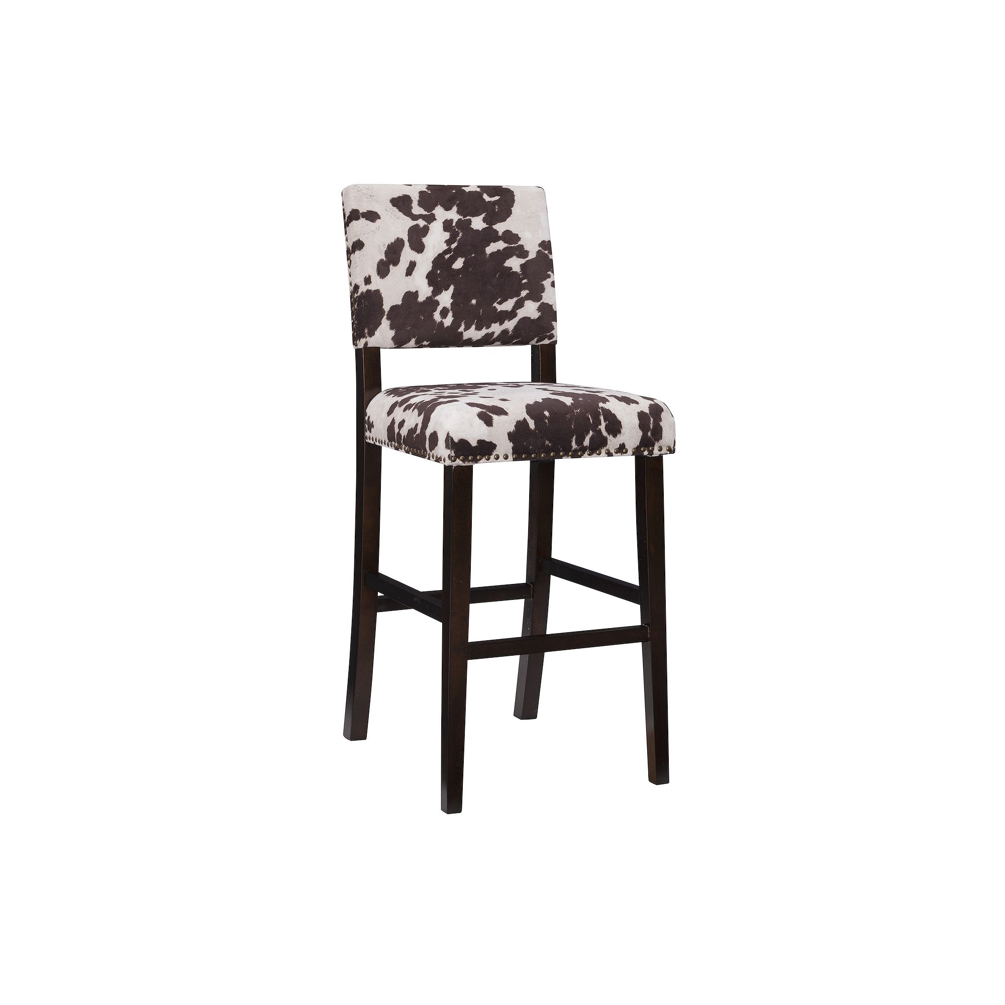 Linon Corey Bar Stool, Brown