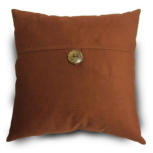 Topcord Button Throw Pillow