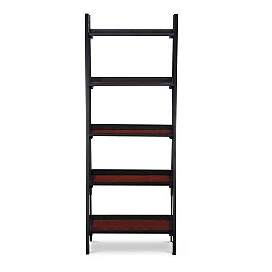 Linon Camden Five-Shelf Bookcase