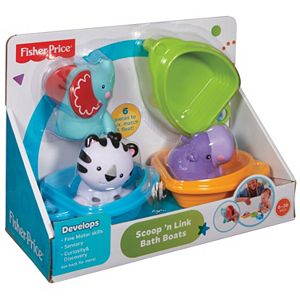 Fisher-Price Scoop 'n Link Bath Boats