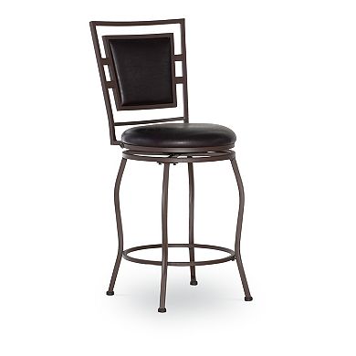 Linon Townsend 3-Piece Adjustable Swivel Stool Set