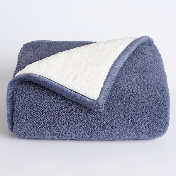 Cuddl Duds Premium Sherpa Fleece Throw