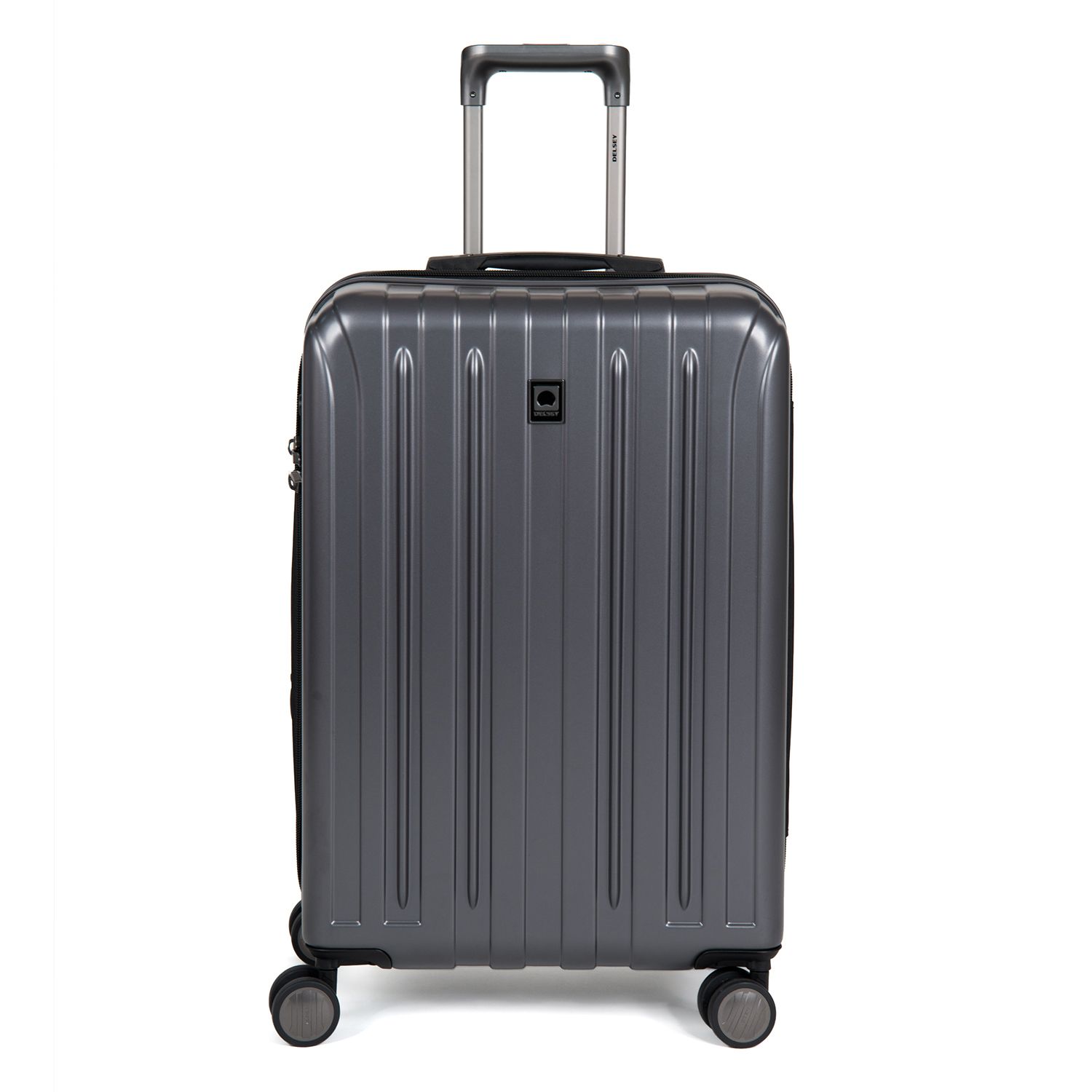 delsey titanium hardside spinner luggage