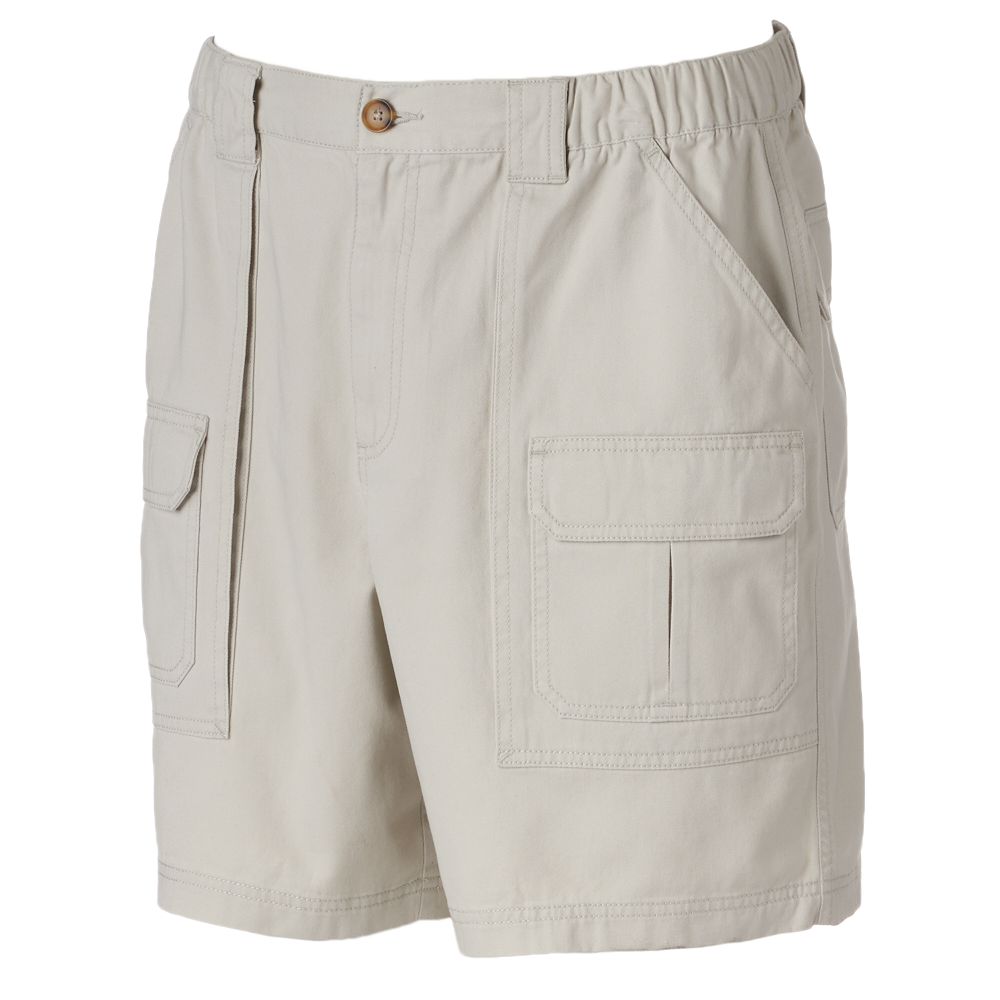 Men's Croft & Barrow® Side Elastic Cargo Shorts