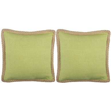 Safavieh 2-piece Sweet Sorona Throw Pillow Set