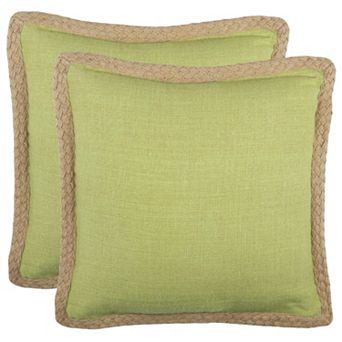 Safavieh 2 pc Sweet Sorona Throw Pillow Set