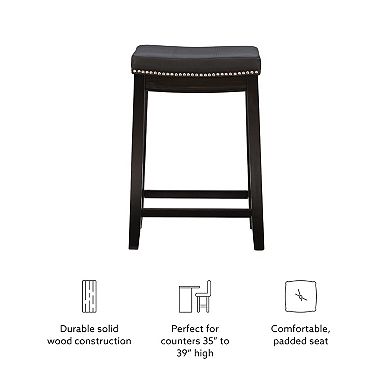 Linon Claridge Counter Stool