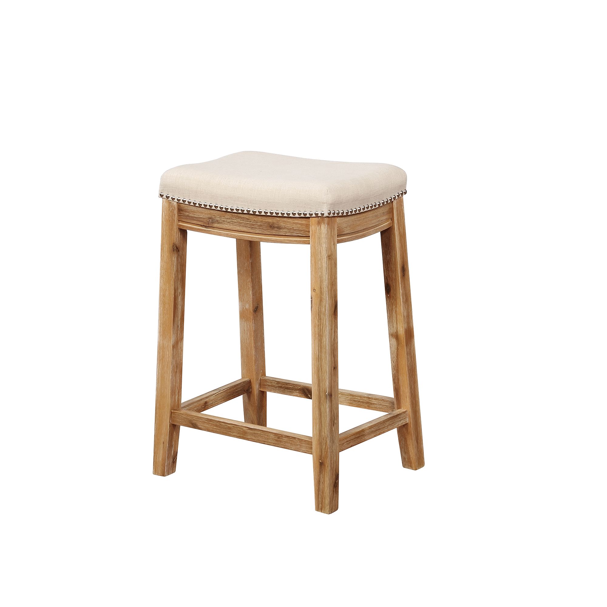 Linon Claridge Counter Stool, Beige
