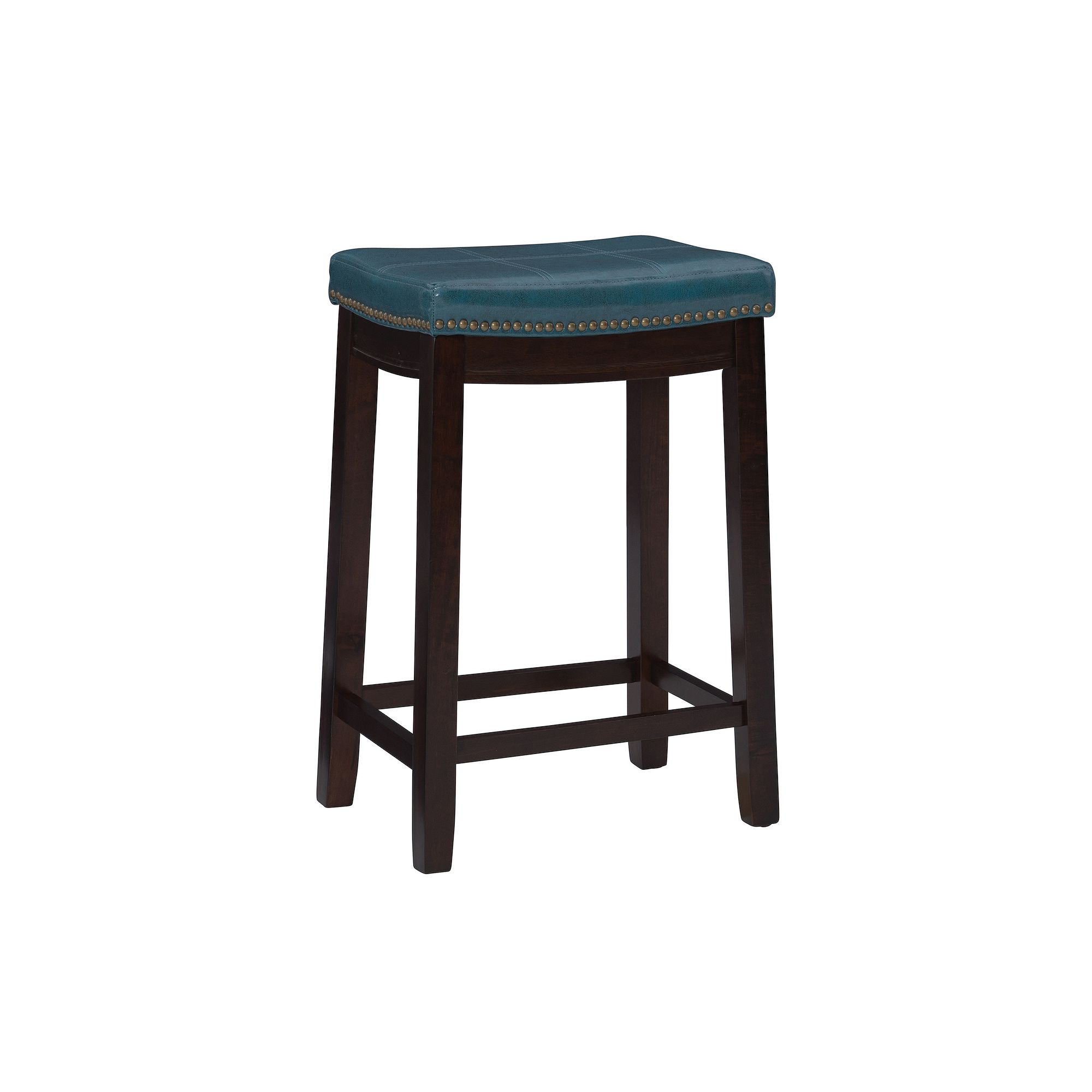 Linon Claridge Counter Stool, Blue