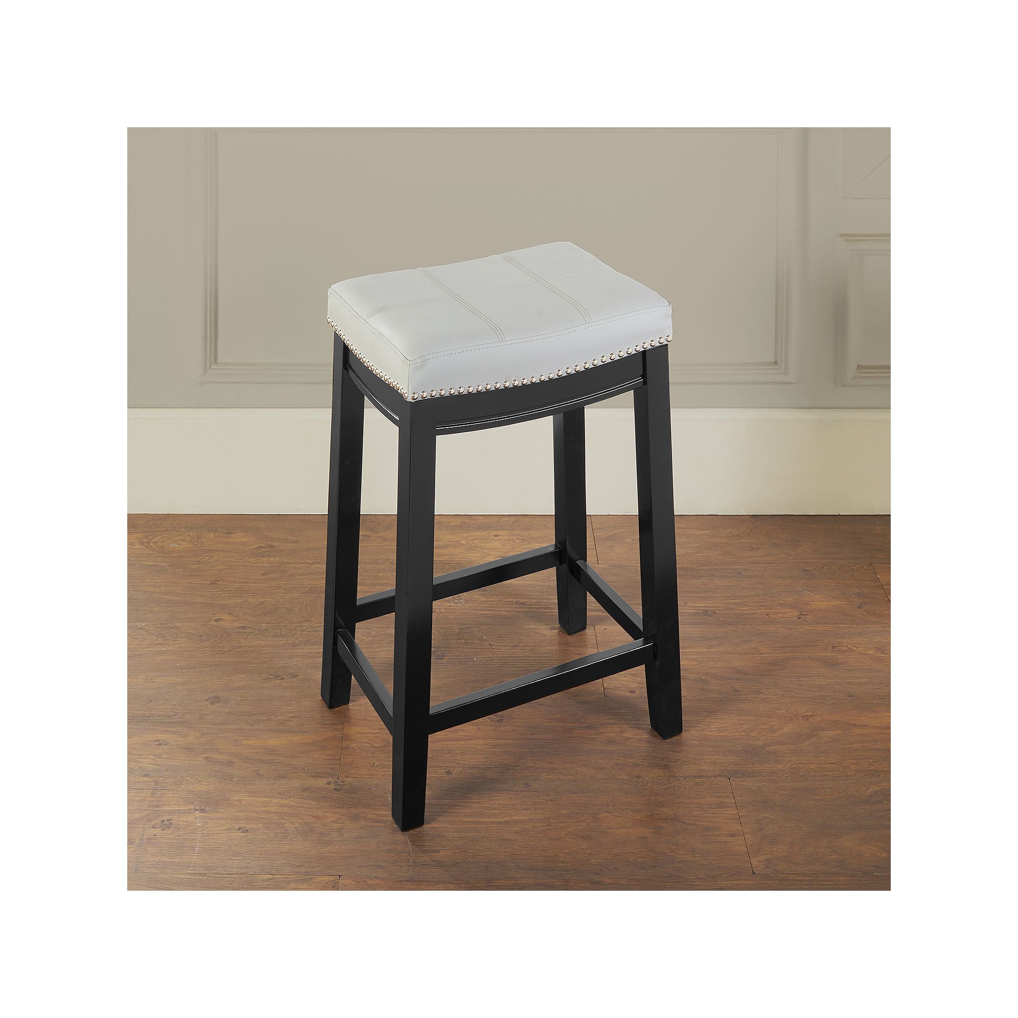 Linon Claridge Counter Stool, Gray