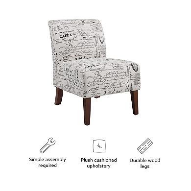 Linon Lily Accent Chair