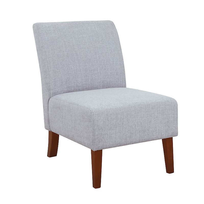 Linon Lily Accent Chair, Grey
