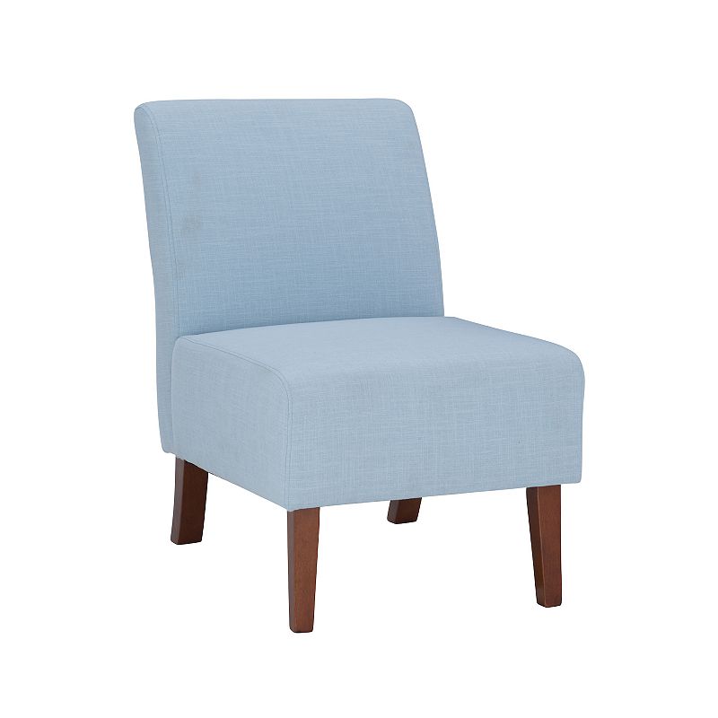 Linon Lily Accent Chair, Blue