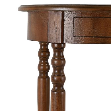 Decor Therapy Simplify Oval End Table