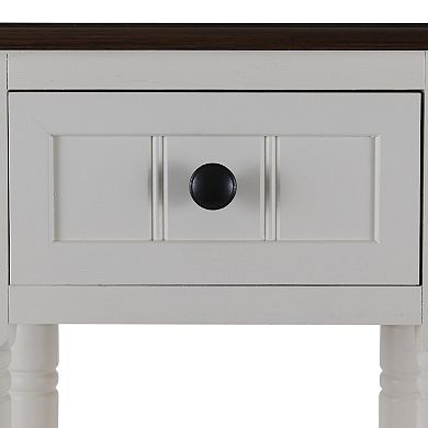 Decor Therapy Simplify One-Drawer Accent Table