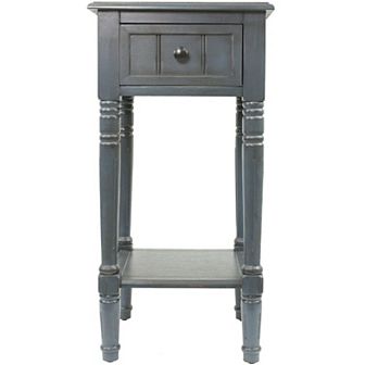 Decor Therapy Simplify One-Drawer Accent Table