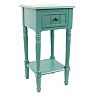 Decor Therapy Simplify One-Drawer Accent Table