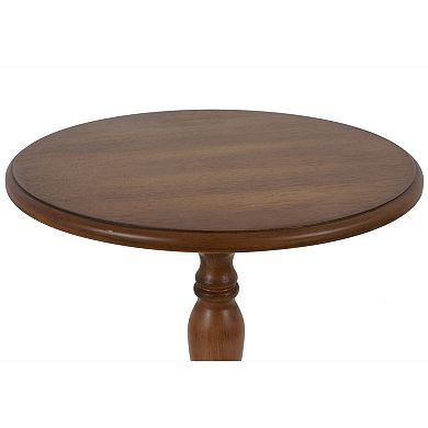 Decor Therapy Simplify Pedestal End Table