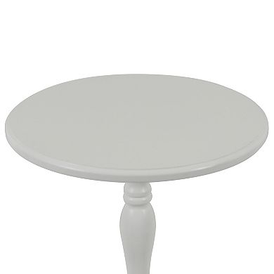 Decor Therapy Simplify Pedestal End Table