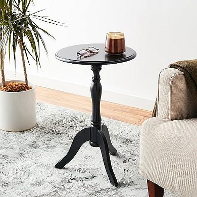 Decor Therapy Simplify Pedestal End Table