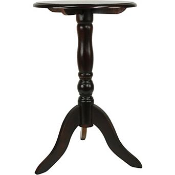 Decor Therapy Simplify Pedestal End Table