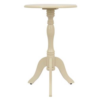 Decor Therapy Simplify Pedestal End Table