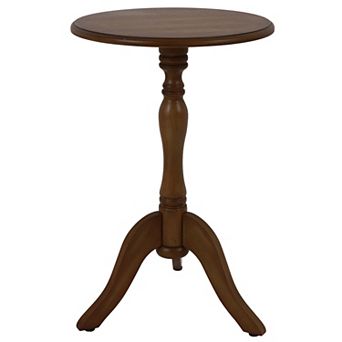 Decor Therapy Simplify Pedestal End Table